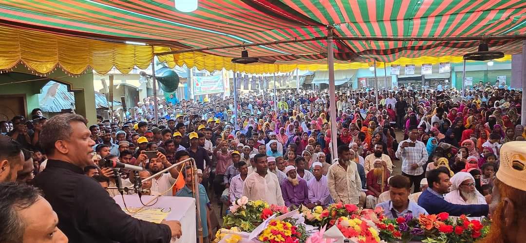 বান্দরবান লামা উপজেলার রূপসীপাড়া ইউনিয়ন বিএনপির উদ্যোগে এক বিশাল জনসমাবেশ অনুষ্ঠিত হয়।